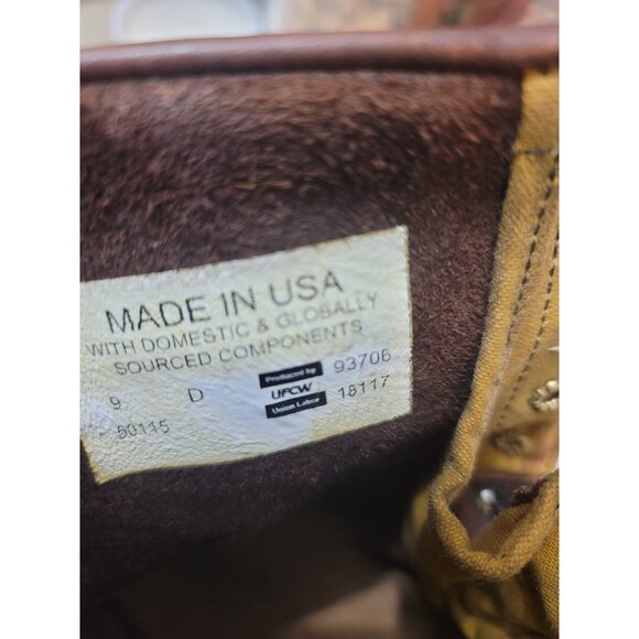 Filson Uplander Hunting Hiking Trail Mid-Calf Boots Vibram Sole Men Sz 9 D  Brow - Picture 8 of 8